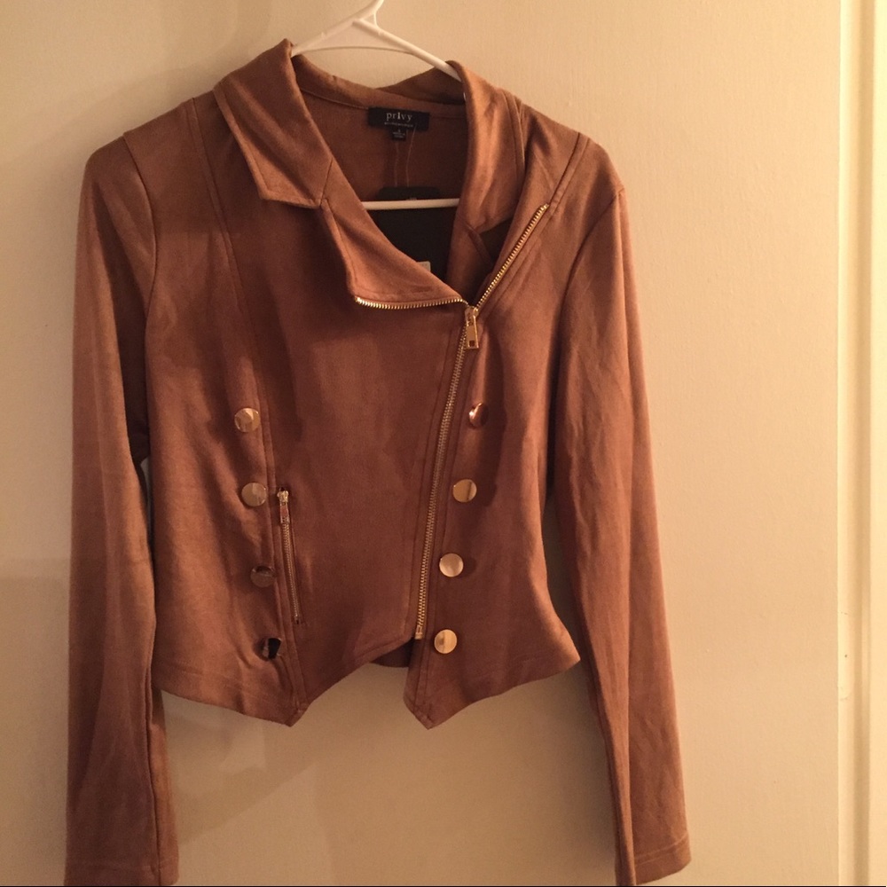 Brown Suede Jacket